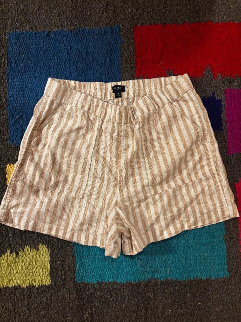 Women's Jcrew Factory Linen Shorts